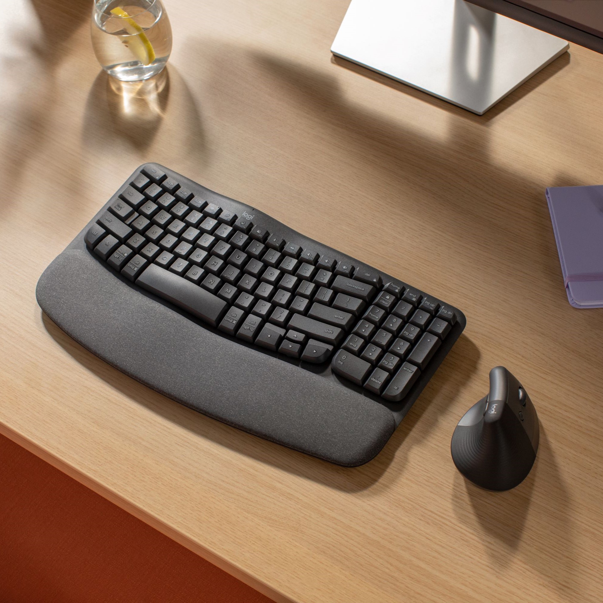 Logitech Introduces Ergonomic Wave Keys To Boost Worker Comfort And