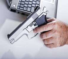 Baltimore City hosts guns for laptops exchange