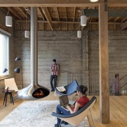 A Silicon Valley office that embraces classic design to create its buzz