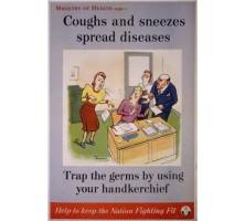 Coughs and sneezes spread diseases