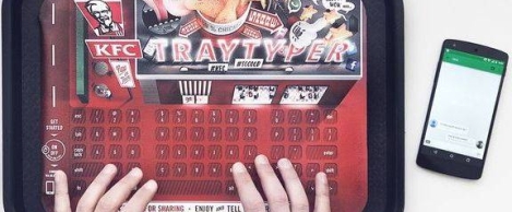 KFC Germany introduces keyboard paper tray (for a while)