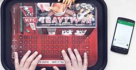 KFC Germany introduces keyboard paper tray (for a while)