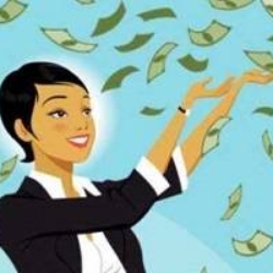 Far fewer working women than men receive an annual bonus