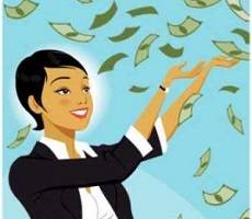 Far fewer working women than men receive an annual bonus