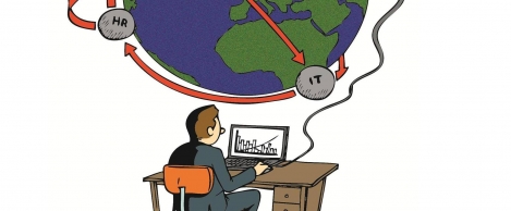 The state of the workplace right now? Everywhere and nowhere, baby