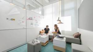 Create a workplace design that offers people choice and control over when and how to work.