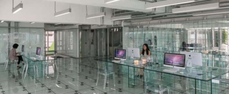 What happens when you take transparent office design to extremes