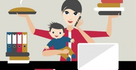 Flexible working mothers more likely to work the most unpaid hours