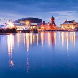 Cardiff. Wales is the region of the UK with the lowest productivity