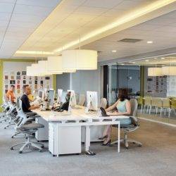 US employers turn to perks and office design to increase employee retention