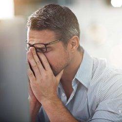 Men more likely to experience work-related mental health problems