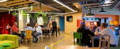 VodafoneZiggo workplace in Rotterdam sets out to redefine call centre design