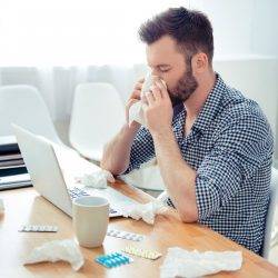 Presenteeism leads a quarter of UK workers not to take a sick day unless hospitalised 