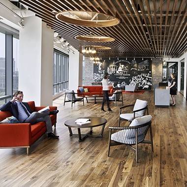 Financial companies learning to better utilise office space to attract right talent