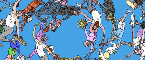 Sociopathic corporations, the office as home, self-promotion anxiety and some other stuff