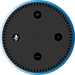 Amazon Alexa Dot, one of a new generation of connected devices