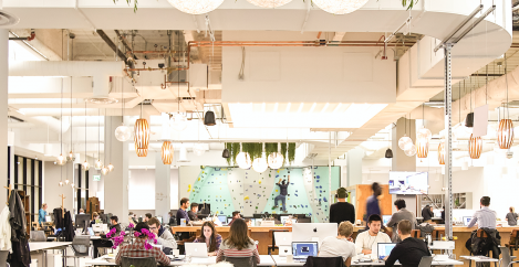 London leads the way in coworking