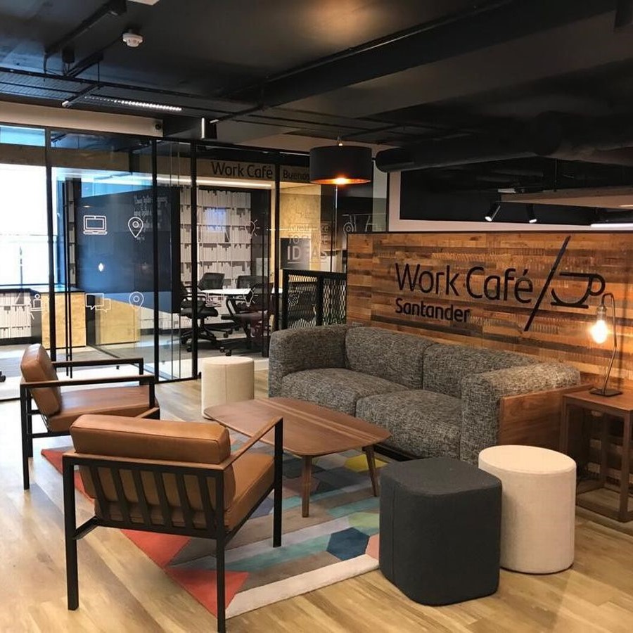 Santander reopens closed branch as coworking space - Workplace Insight