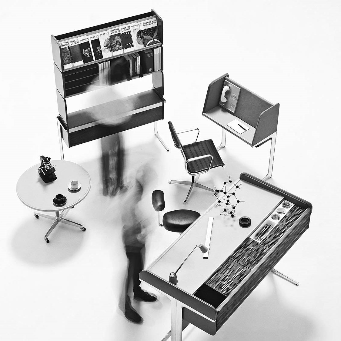Action Office, one of the first systems aimed at more open plan and flexible office design