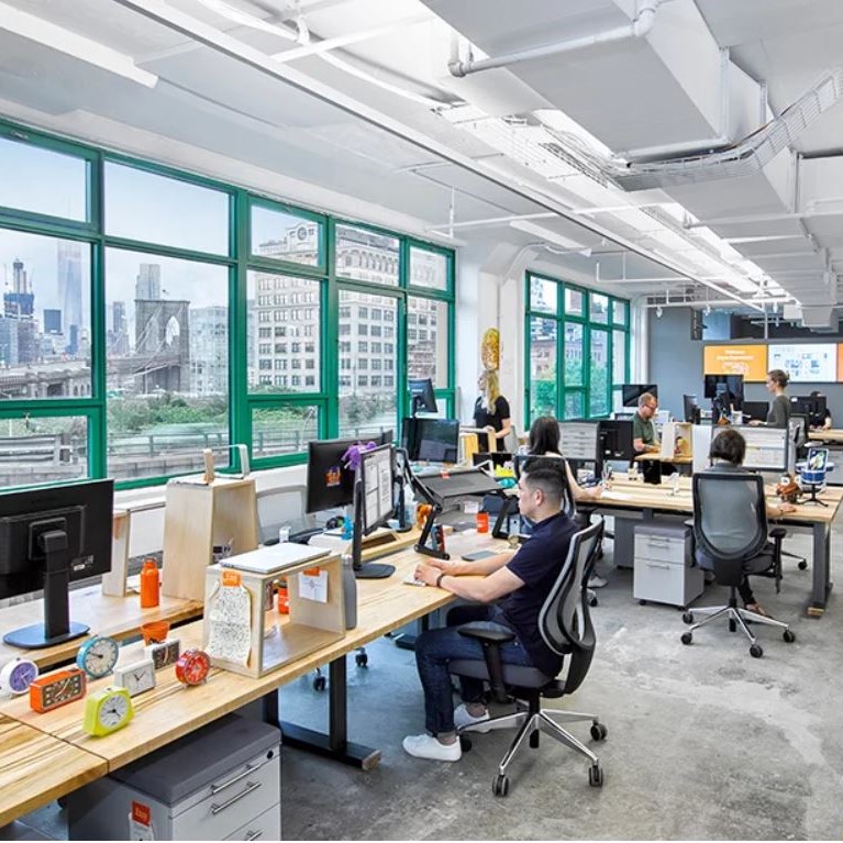 Many flexible office users would prefer to work in conventional space