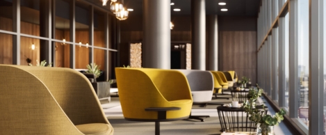 People want their offices to perform more like hotels