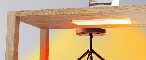 New under-desk heater enables 2-3 degree reduction in ambient temperature of offices 