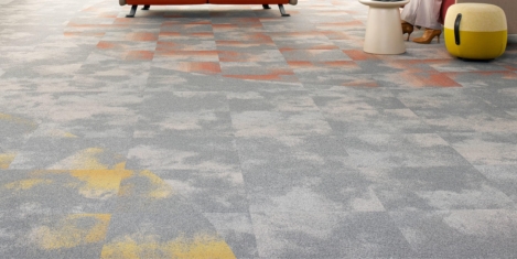DESSO Serene and Serene Colour carpet tiles for offices that people want to return to