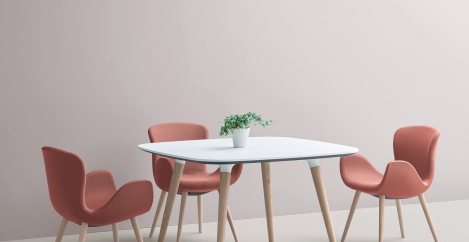 Phlox – A collection of collaborative chairs and tables inspired by nature
