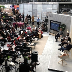 A photo from the 2021 Workspace Design Show conference