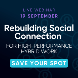 How to rebuild social connection for high-performance hybrid work: a deep-dive for workplace innovators