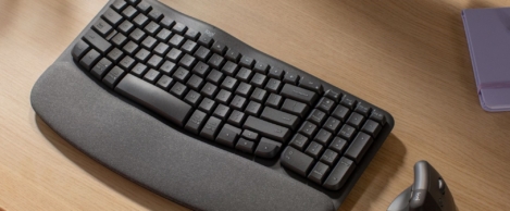 Logitech introduces ergonomic wave keys to boost worker comfort and wellbeing