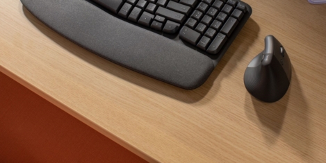 Logitech introduces ergonomic wave keys to boost worker comfort and wellbeing