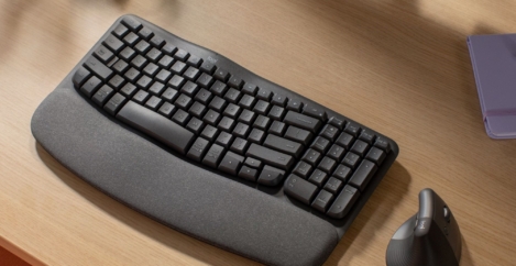 Logitech introduces ergonomic wave keys to boost worker comfort and wellbeing