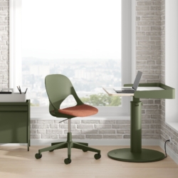 The OE1 Workspace Collection from Herman Miller, designed by Sam Hecht and Kim Colin of  London-based Industrial Facility is being updated to include new productivity-enhancing  solutions.