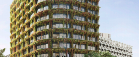 Salford’s record breaking sustainable office building reaches completion