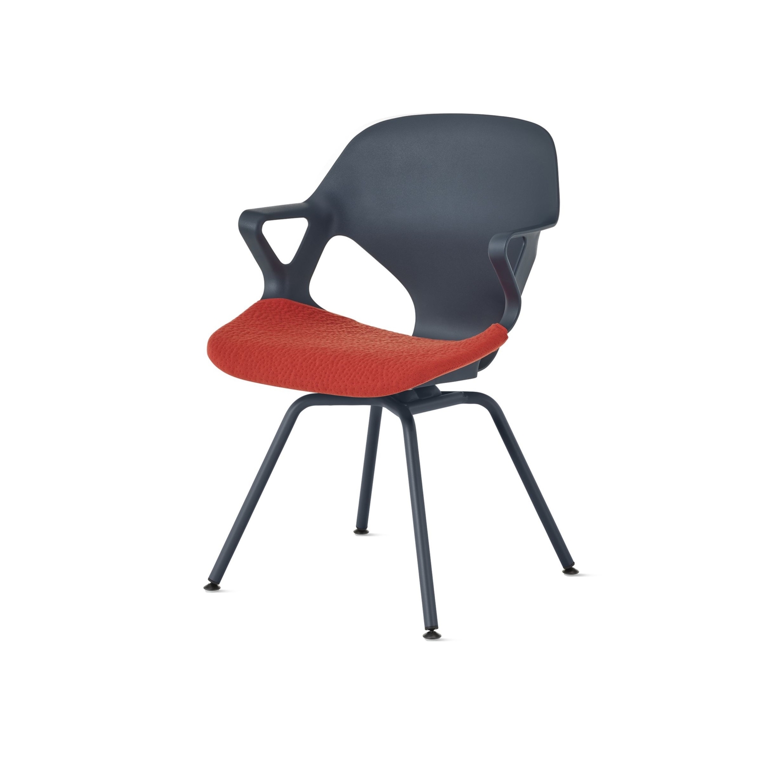 Zeph facet chair from Herman Miller provides color and luxury to your