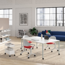Herman Miller has announced that its Fuld Nesting Chair designed by Stefan Diez received the prestigious "Red Dot: Best of the Best" award for Product Design—the international design competition’s top distinction within the office chairs category