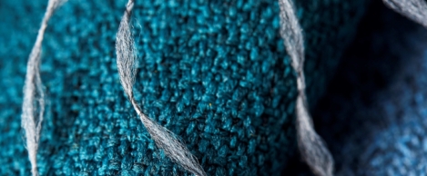 Camira original closed loop recycled polyester now contains 25 percent textile-to-textile waste