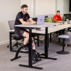 As experts in ergonomic workspaces that improve productivity, efficiency and employee wellbeing, AJ Products offer a wealth of innovative Active Office solutions