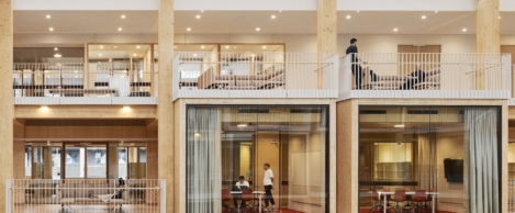 University staff love to connect on campus, but also value time working from home