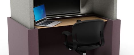 AgileAcoustics Unveils hilo.work- the World’s first electric height-adjustable office privacy screen