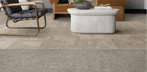 Interface introduces In The Mix, a new terrazzo-inspired LVT 