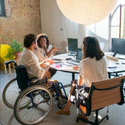 For differently abled people to perform optimally, business leaders must actively help them feel comfortable in the workplace. This requires an extensive support system.