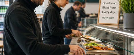 The workplace canteen isn’t too expensive. The way you run it is.