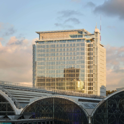 The transformation of one of London's busiest transport hubs and a major mixed-use commercial development has secured a place on the shortlist for the 2026 RIBA Stirling Prize