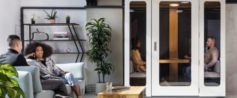 Rethinking office space: can phone booths cut costs and free up meeting rooms?