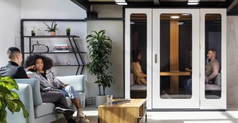 Rethinking office space: can phone booths cut costs and free up meeting rooms?